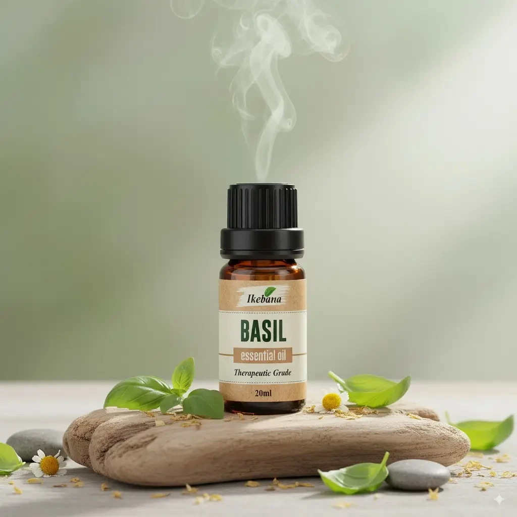Ikebana Basil Essential Oil-20 ml