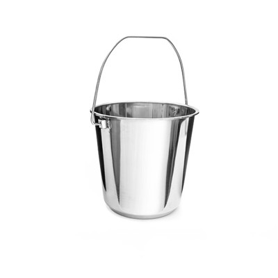 Stainless steel pot-9"